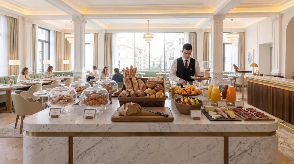 Buffet breakfast